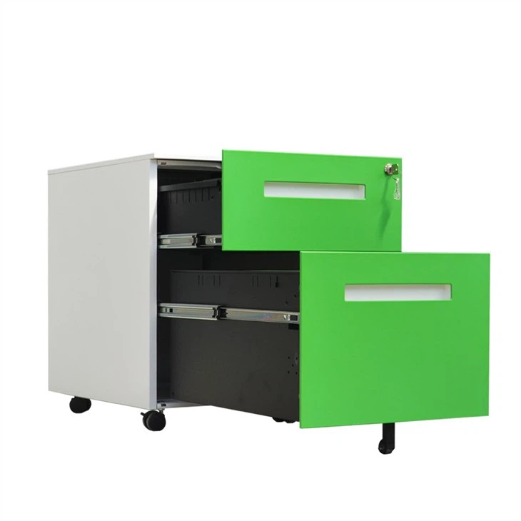 2 drawer mobile pedestal